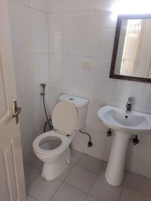 Bathroom in 3 BHK Apartment at Supertech Cape Town, Sector 74 – for Rent
