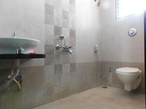 Bathroom in 2 BHK Apartment at LS Mehetre Laxmi Horizon, Punawale – for Rent