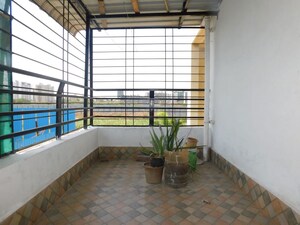 Balcony in 2 BHK Apartment at LS Mehetre Laxmi Horizon, Punawale – for Rent