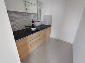 Kitchen in 2 BHK Apartment at Omkar Signet, Malad East – for Rent