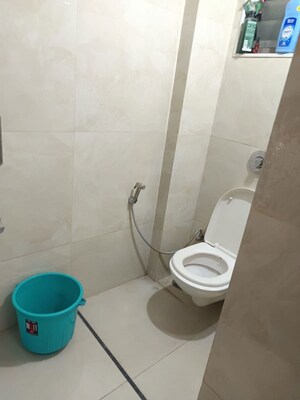 Bathroom in 2 BHK Apartment at Snehmangal Infinity Cube, Punawale – for Rent