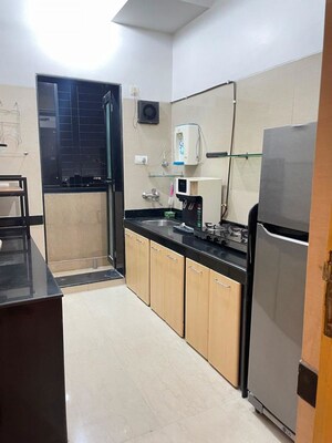 Kitchen in 1 BHK Apartment at K Raheja Raheja Residency, Malad East – for Rent
