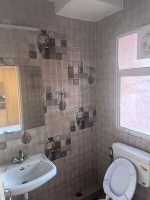 Bathroom in 2 BHK Apartment at DLF The Princeton Estate, Dlf Phase V – for Rent