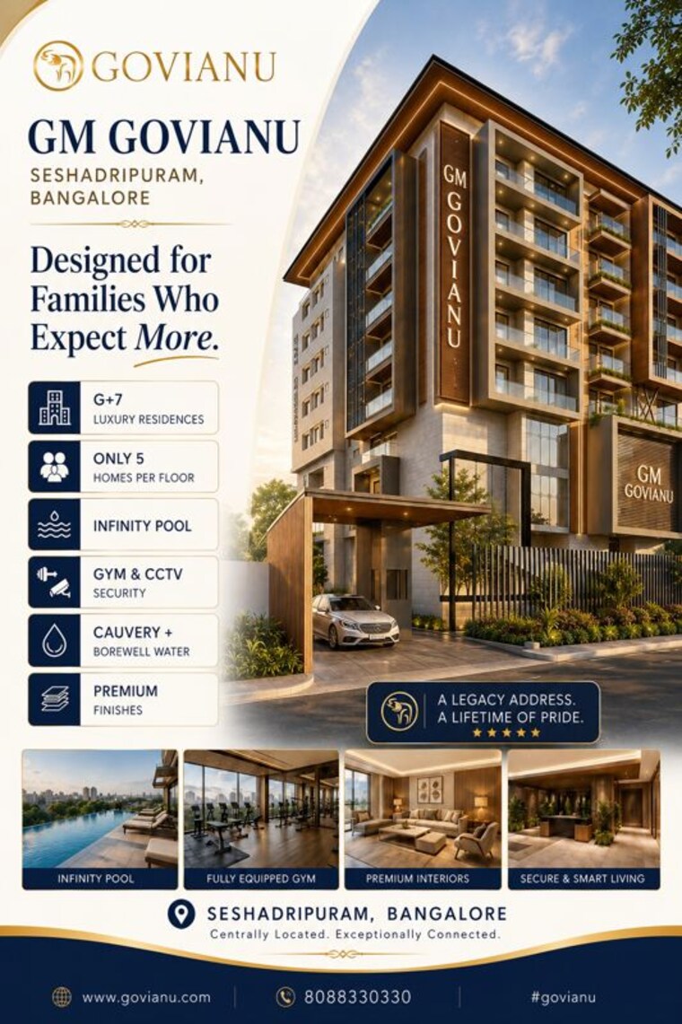 Exterior View, govianu-nakshathra 3 Bedroom 1800 Sq.Ft. Apartment In Kamakshipalya Bangalore 10393095