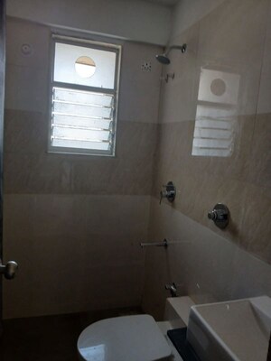 Bathroom in 2 BHK Apartment at Sushanku Avenue 36, Goregaon West – for Rent