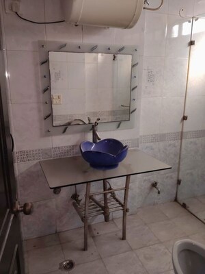 Bathroom in 3 BHK Builder Floor at Greater Kailash ii – for Rent