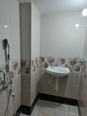 Bathroom in 2 BHK Apartment at Powai Cosmopolitan CHS, Powai – for Rent