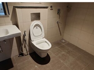 Bathroom in 2 BHK Apartment at Adarsh Greens, Kogilu – for Rent