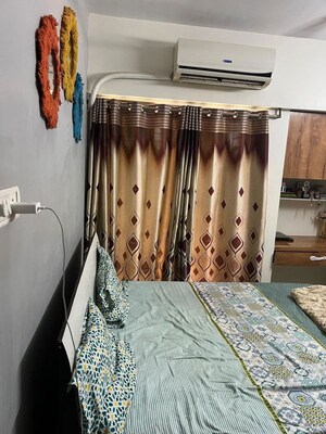 Bedroom in 2 BHK Apartment at Sethia Green View, Goregaon West – for Rent