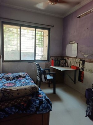 Bedroom in 2.5 BHK Apartment at Tulip Apartment Kalwa, Kalwa – for Rent