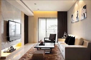Living Room in 2 BHK Apartment at Rohinjan – for Sale