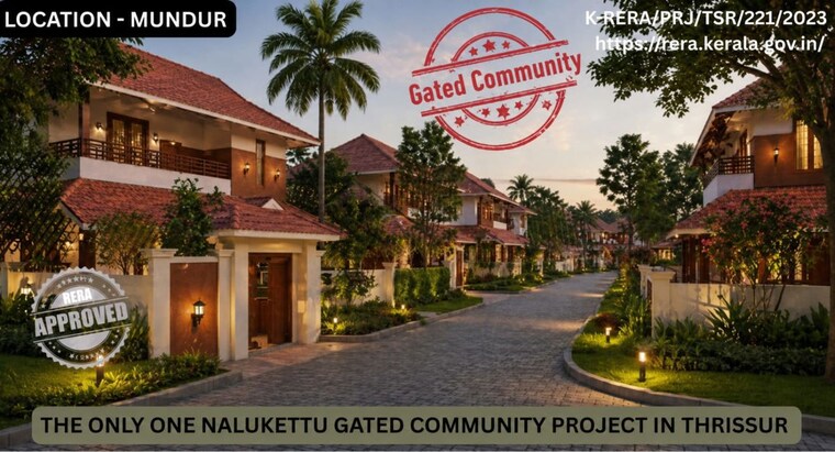 Exterior View, puzhakkal 5 Bedroom 3000 Sq.Ft. Villa In Puzhakkal Thrissur 10393170