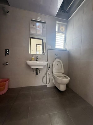 Bathroom in 2 BHK Apartment at Adarsh Greens, Kogilu – for Rent