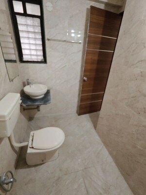 Bathroom in 2 BHK Apartment at MAK Krish Avenue, Wakad – for Rent