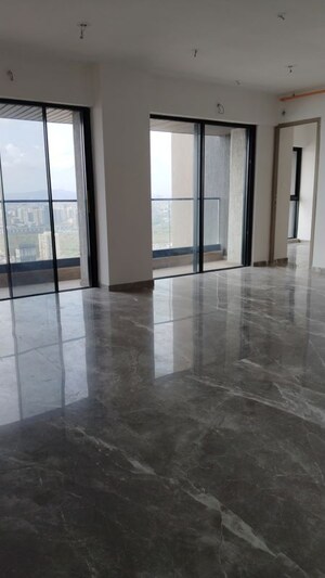Living Room in 3 BHK Apartment at Prescon Midtown Bay, Mahim West – for Sale