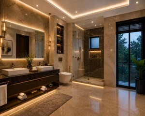 Living Room in 4 BHK Villa at Punkunnam – for Sale