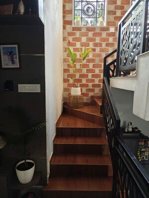 Staircase in 4 BHK Independent House at Thirumala – for Sale