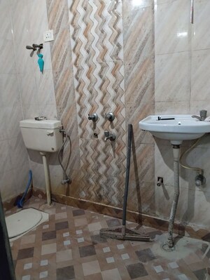 Bathroom in 2 BHK Builder Floor at Neb Sarai – for Rent