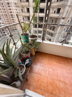 Balcony in 3 BHK Apartment at Patel Neotown, Tech Zone 4 Greater Noida – for Rent