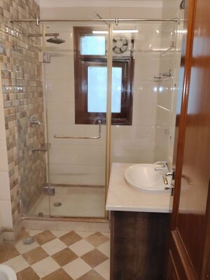 Bathroom in 3 BHK Builder Floor at Greater Kailash ii – for Rent