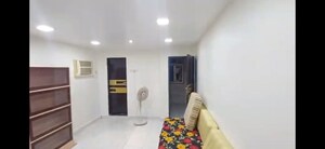 Living Room in 1 BHK Apartment at Kamanwala Manavstal, Malad West – for Sale