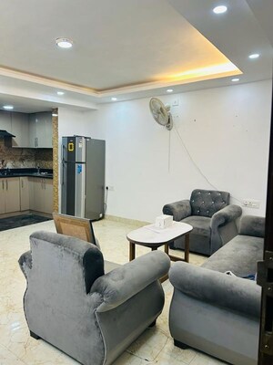 Living Room in 1 BHK Apartment at Saket – for Rent