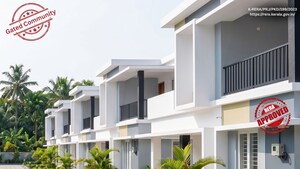 3 BHK Villa – Exterior View View at Olavakode - for Sale