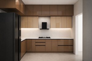 Kitchen in 3 BHK Apartment at Basavanagudi – for Rent