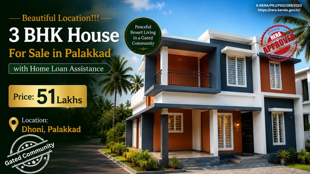 3 BHK Independent House For Sale in Puthur