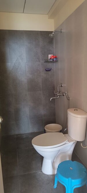 Bathroom in 1 BHK Apartment at Vijay Orovia, Ghodbunder Road – for Rent