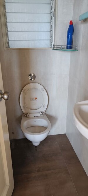 Bathroom in 1 BHK Apartment at Vijay Orovia, Ghodbunder Road – for Rent