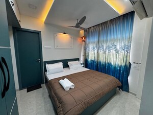 Master Bedroom in 1 BHK Apartment at Hiranandani Estate Solitaire C, Ghodbunder Road – for Sale