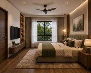 Bedroom in 3 BHK Villa at West Fort – for Sale