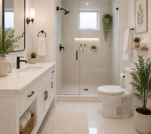 Bathroom in  Independent House at Ukkadam – for Sale