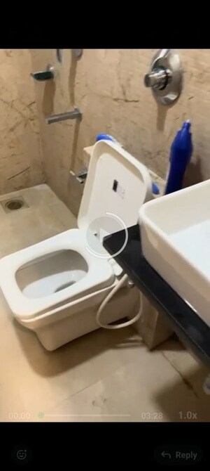 Bathroom in 3 BHK Apartment at Sher E Punjab, Andheri East – for Rent