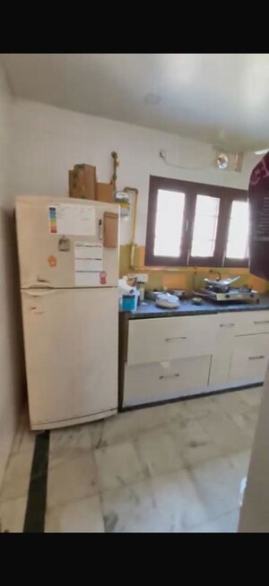 Kitchen in 1 BHK Builder Floor at Green Park – for Rent