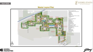 Master Plan in 2 BHK Apartment at Godrej Zenith, Sector 89 – for Sale