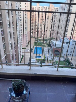 Balcony in 3 BHK Apartment at Prestige Finsbury Park Regent, Bagaluru – for Rent