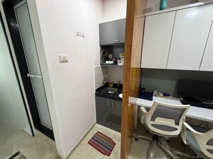 Bathroom in  Office Space at Squarefeet Centura Square, Wagle Industrial Estate – for Rent