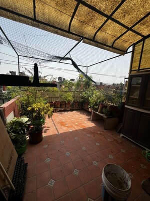 Terrace in 3 BHK Apartment at Alaknanda – for Rent
