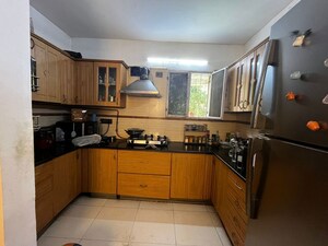 Kitchen in 3 BHK Apartment at Alaknanda – for Rent
