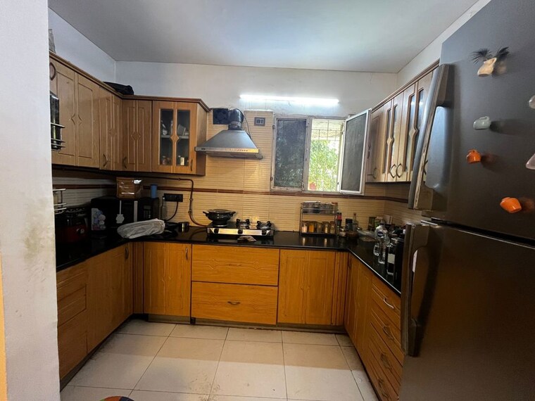 Kitchen, alaknanda 3 Bedroom 1800 Sq.Ft. Apartment In Alaknanda Delhi 10393421