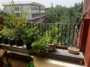 Balcony in 3 BHK Apartment at Alaknanda – for Rent