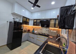 Kitchen in 3 BHK Apartment at Prestige Tranquil, Kokapet – for Rent