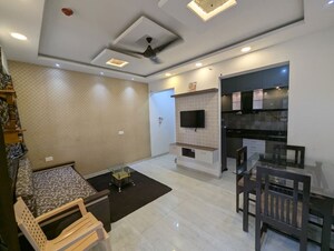 Living Room in 2 BHK Apartment at Mittal High Mont, Hinjewadi – for Rent