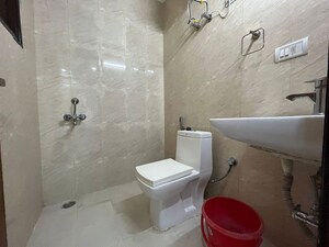 Bathroom in 2 BHK Apartment at Palm Residency Chhatarpur, Chattarpur – for Rent