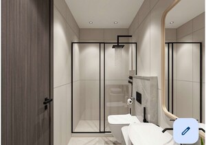 Bathroom in 3 BHK Apartment at Sunrakh Bangar – for Sale