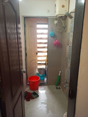 Bathroom in 1 BHK Apartment at Cosmos Orchid, Ghodbunder Road – for Rent