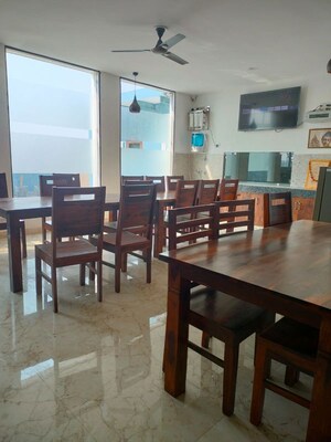 Kitchen in 1 RK Independent House at Sector 15 – for Rent