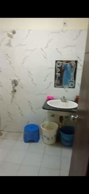 Bathroom in Studio Apartment at Chaitanya Vihar – for Rent